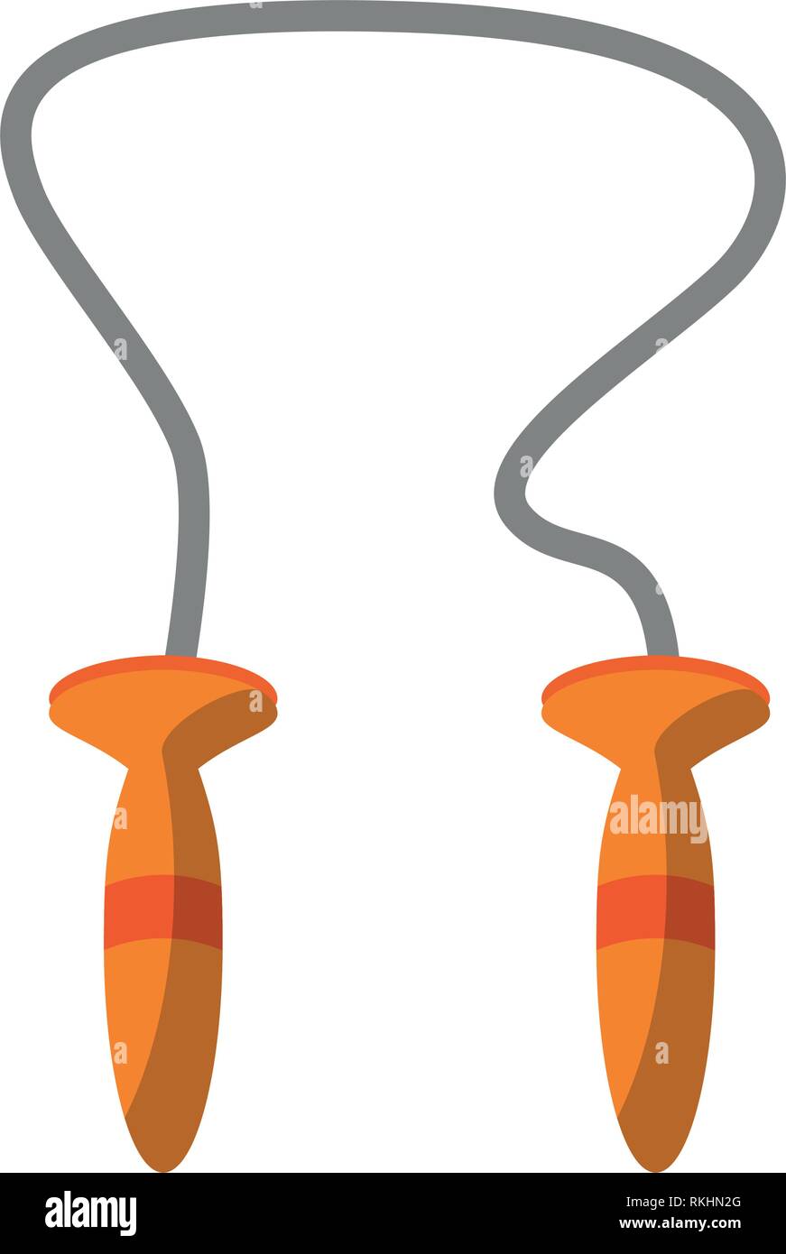 Fitness rope symbol isolated Stock Vector Image & Art - Alamy