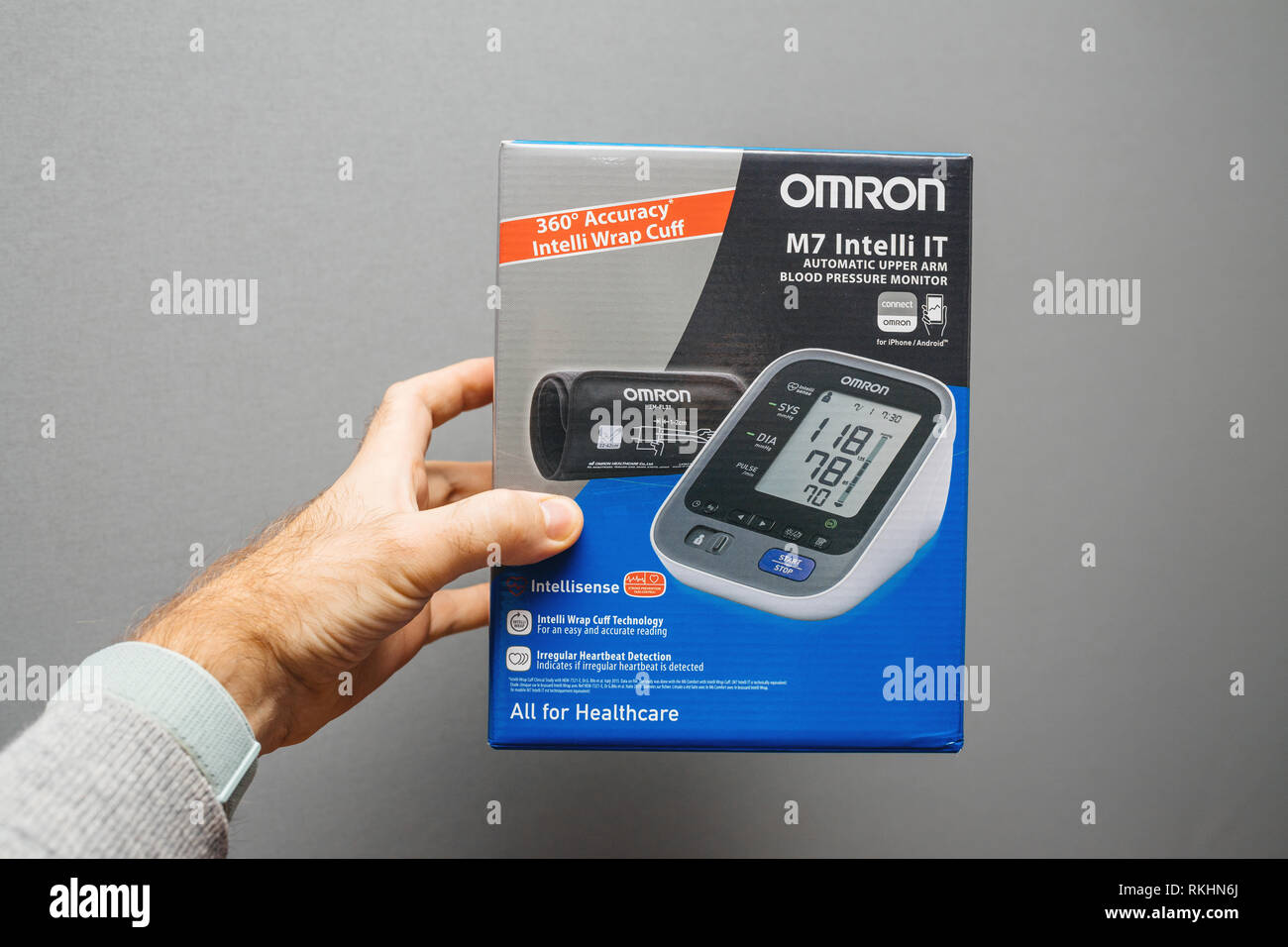 Omron Evolv IntelliWrap Electronic Blood Pressure Monitor
