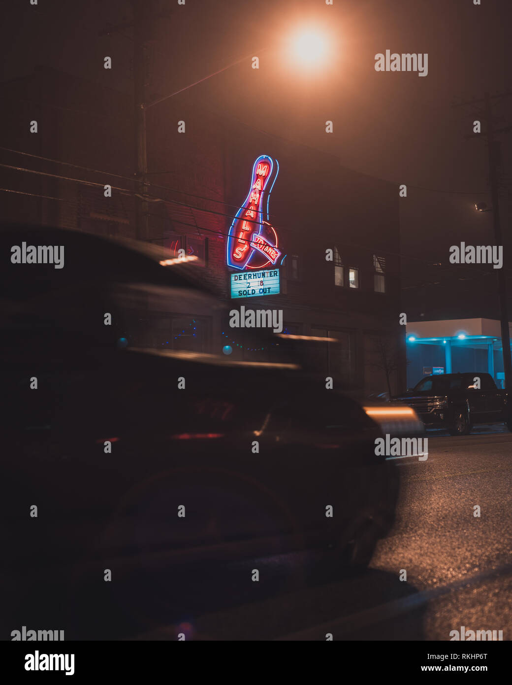 Mahalls 20 Lanes Bowling Stock Photo - Alamy