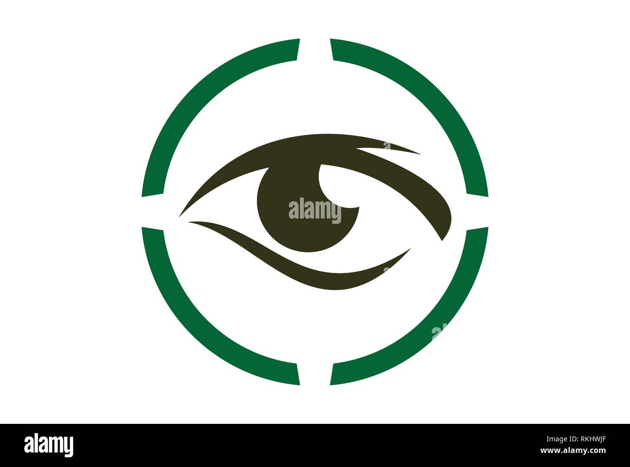 eye vector vision logo icon Stock Vector Image & Art - Alamy