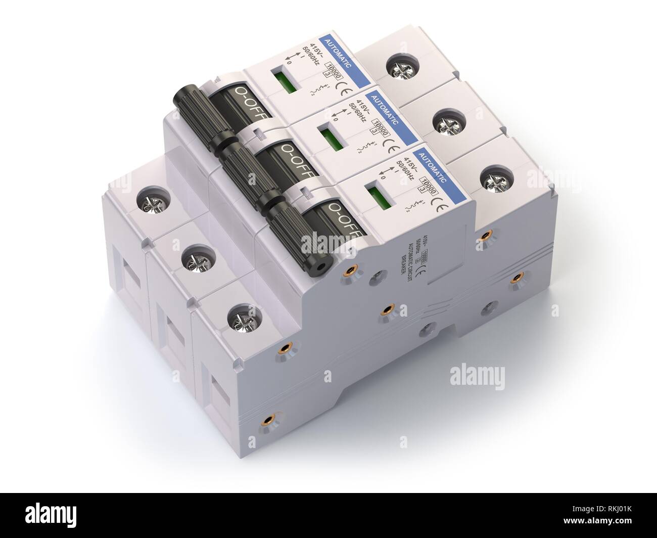 32a 2p Transparent Residual Current Circuit Breaker Diy Electricals