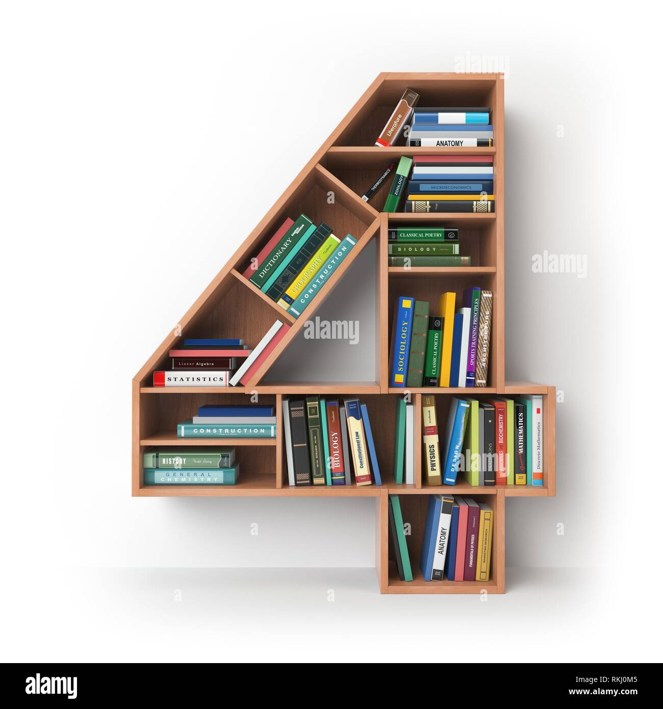Four books of architecture Cut Out Stock Images & Pictures - Alamy
