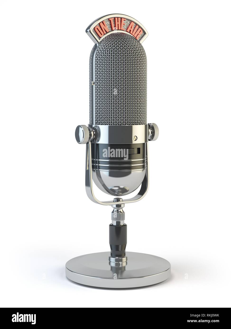 Vintage radio microphone hires stock photography and images Alamy
