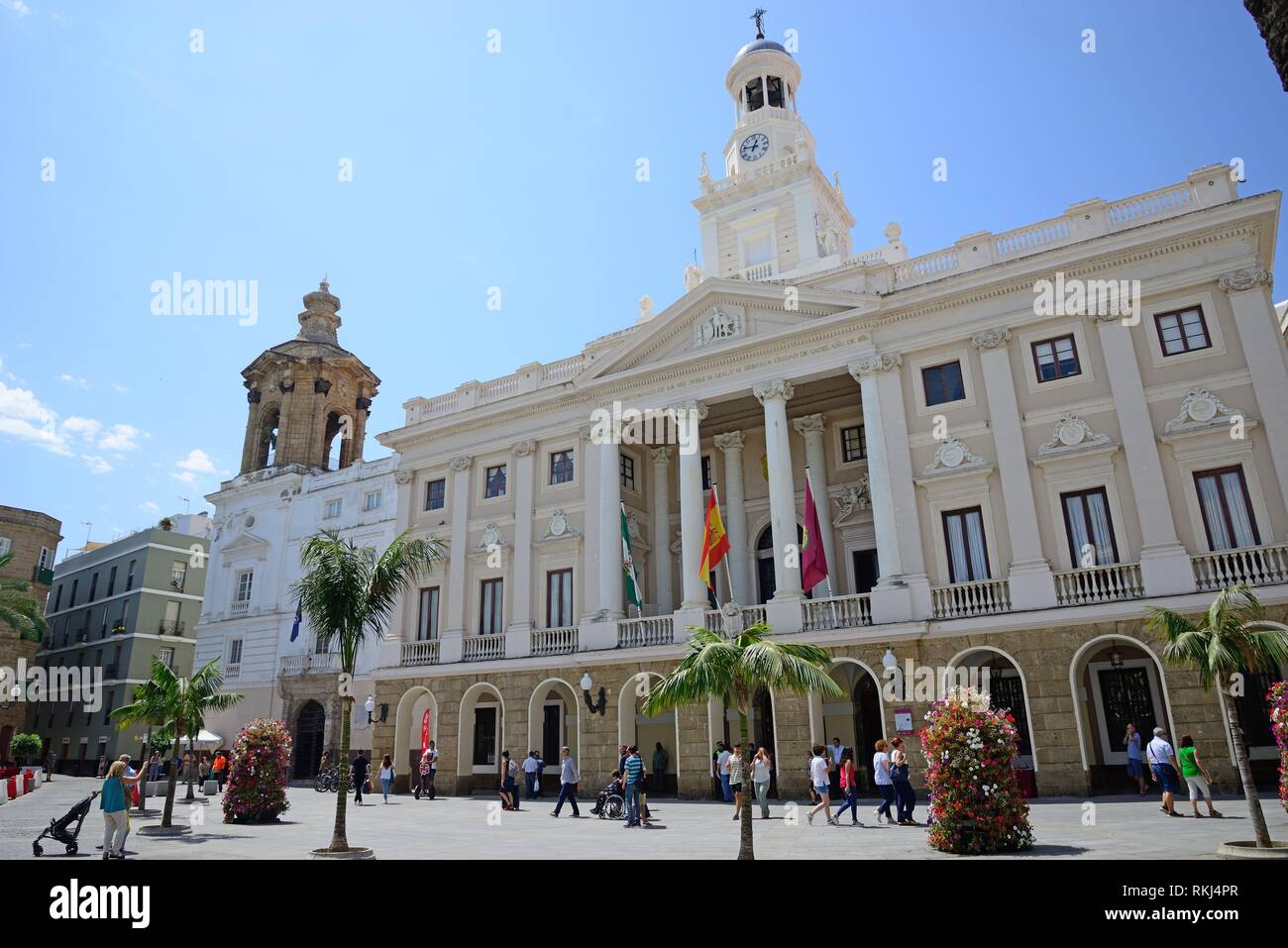 Cadiz City Hall Building Stock Photo Alamy