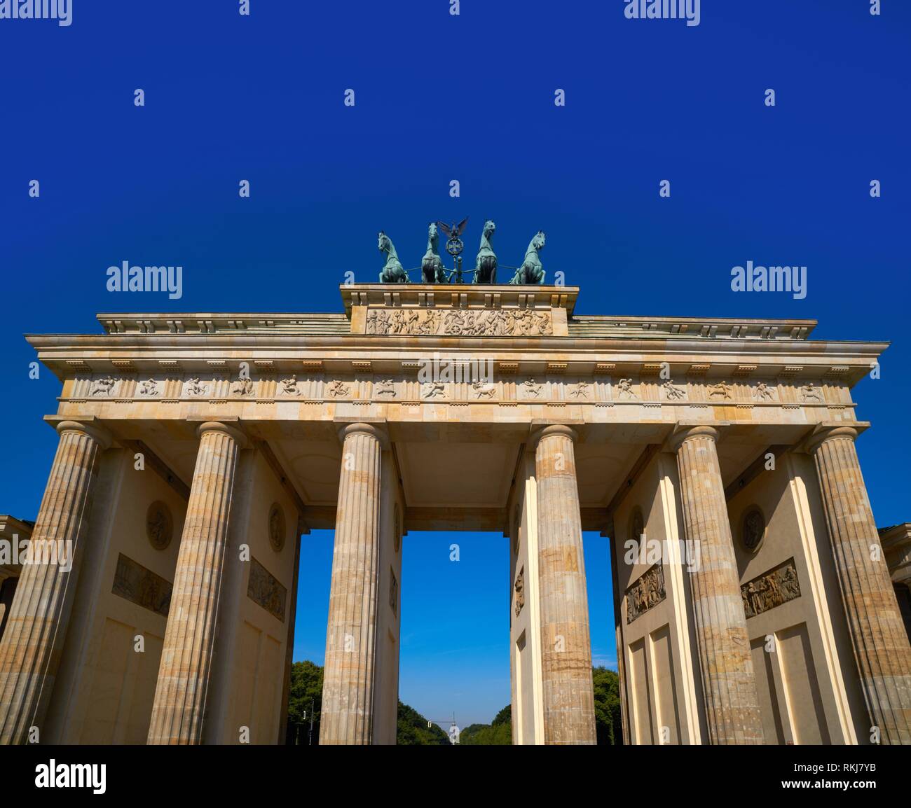 Berlin Brandenburg Gate Brandenburger Tor In Germany Stock Photo - Alamy