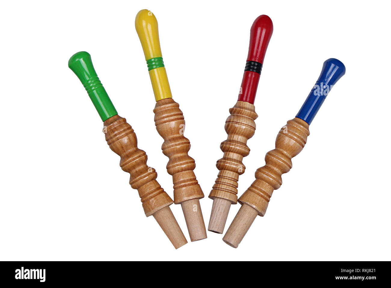 Wooden head hose for hookah Stock Photo Alamy
