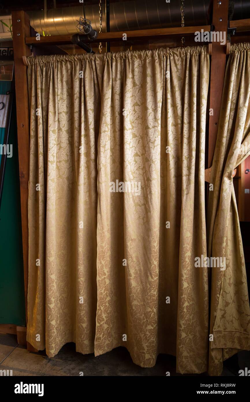 Changing Room Curtain High Resolution Stock Photography and Images - Alamy