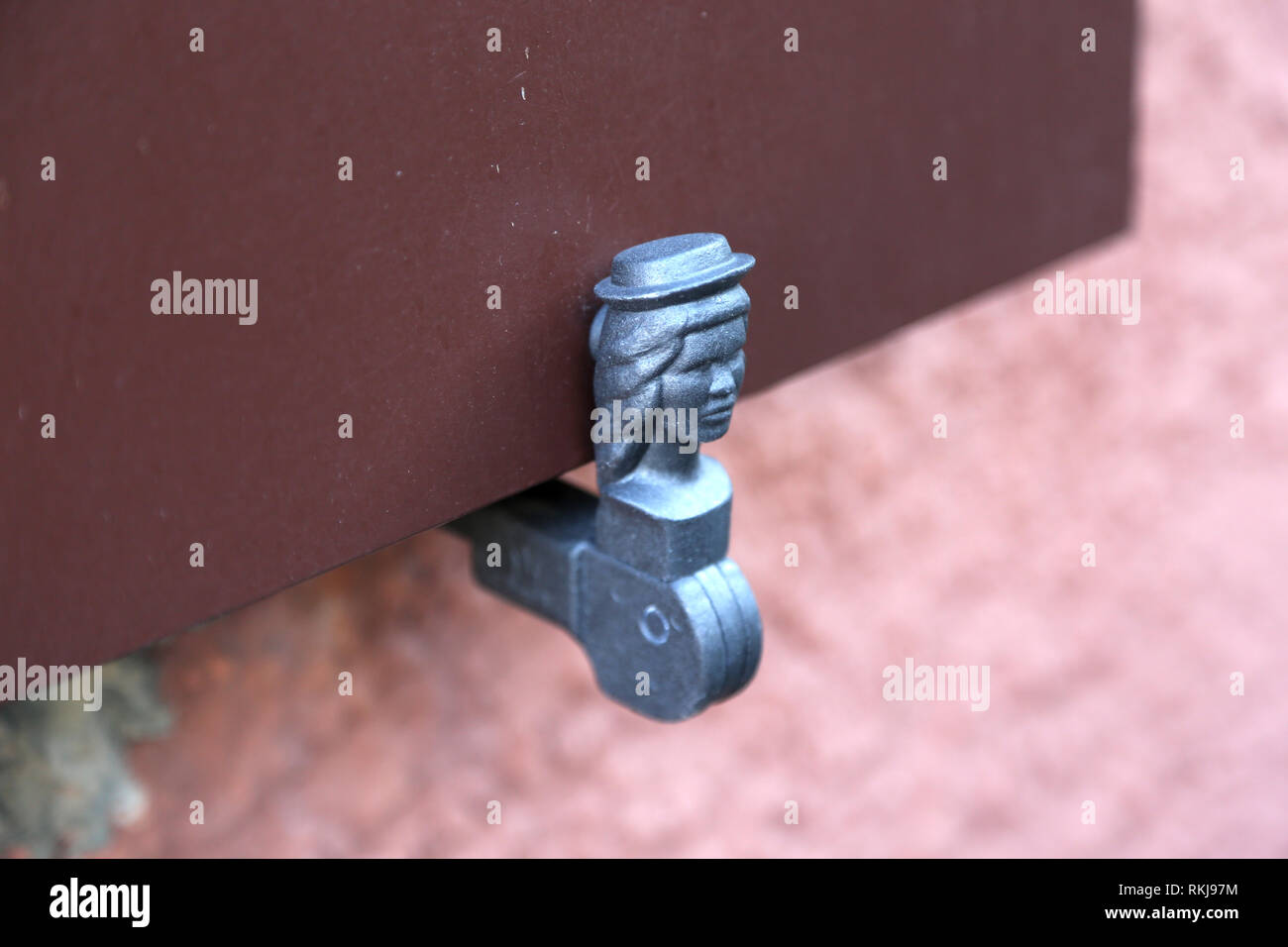 Holder window shutters Stock Photo Alamy