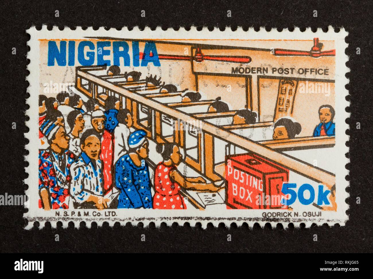 Old nigeria postage stamp hires stock photography and images Alamy