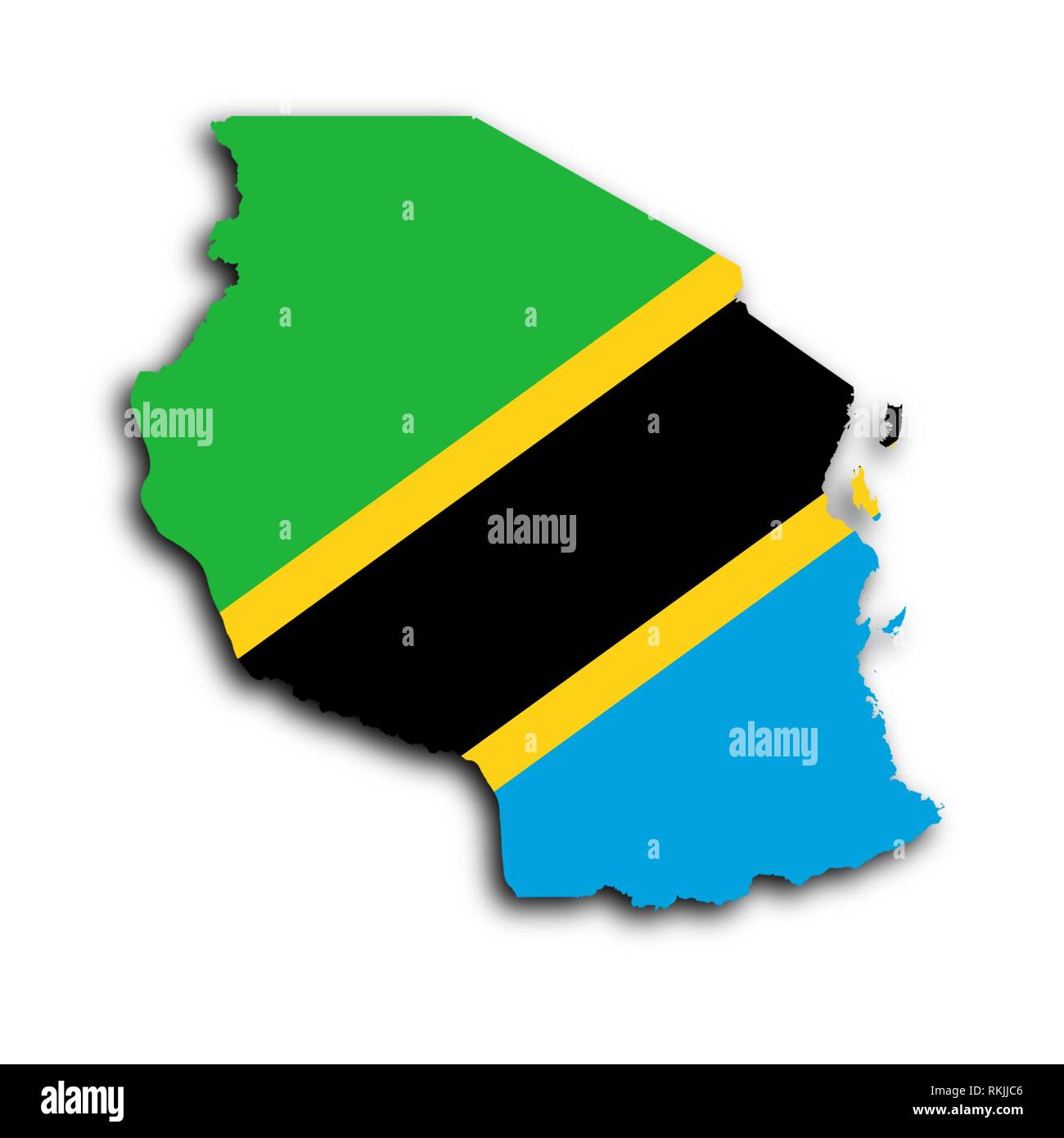 Map Africa Tanzania High Resolution Stock Photography and Images - Alamy