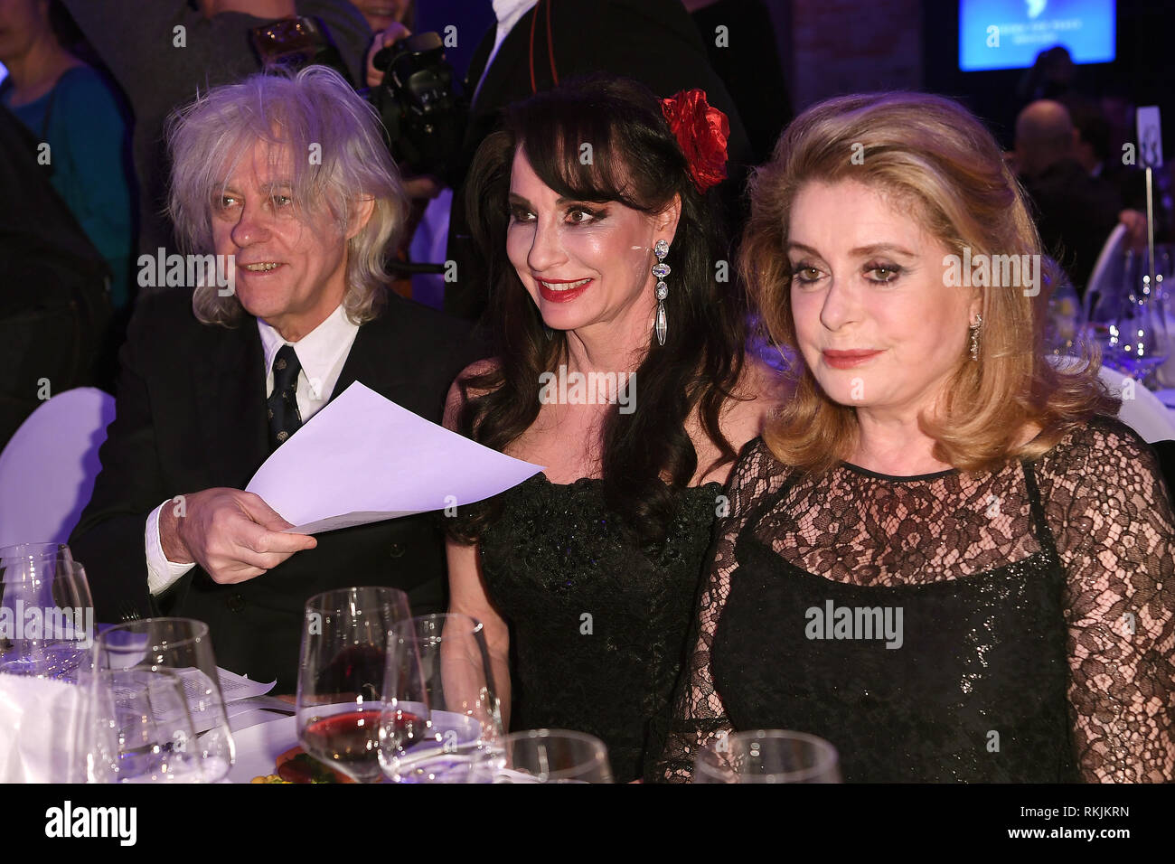 Berlin, Germany. 11th Feb, 2019. Bob Geldof, musician, Anna Maria