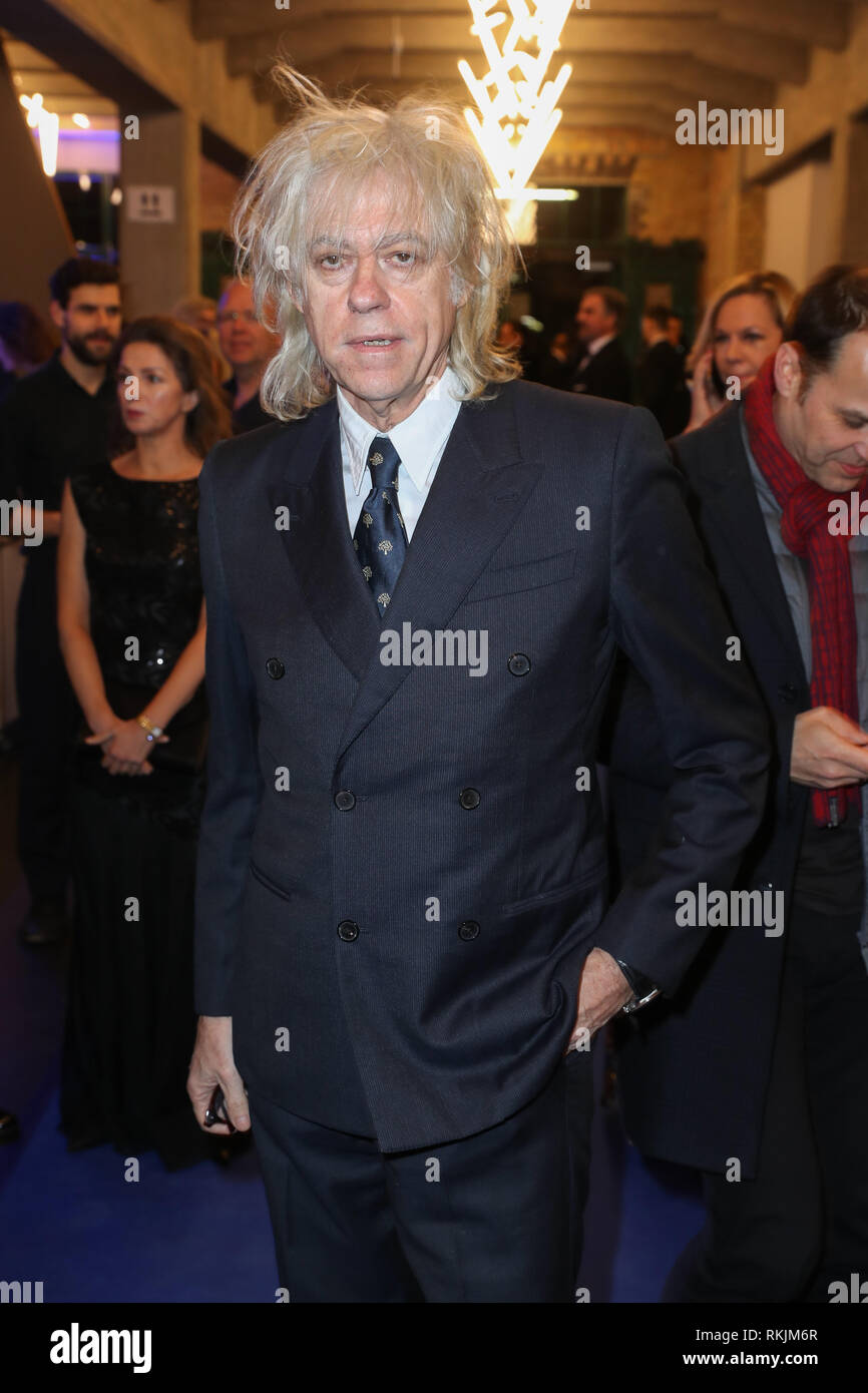 Berlin, Germany. 11th Feb, 2019. Bob Geldof as guest at Cinema for Peace GALA at Westhafen Event & Convention Center (WECC). Credit: Gerald Matzka/dpa-Zentralbild/dpa/Alamy Live News Stock Photo