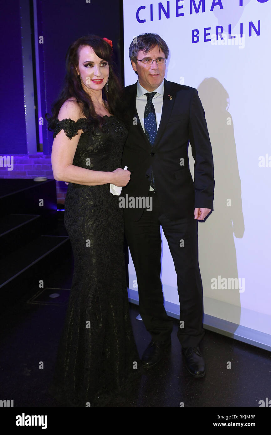 Berlin, Germany. 11th Feb, 2019. Carles Puigdemont, Catalan separatist