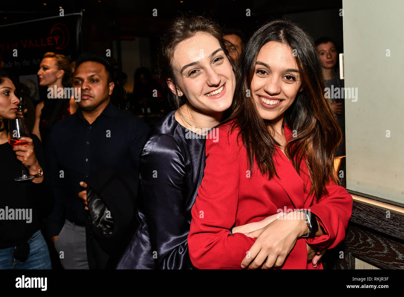 London, UK. 11th Feb, 2019. Izabela Calik of Luxury Fashion Networking hosts at IC Show with X Factor Singers Fashio9n Show ahead of LFW Winter 2019 with amazing crowded at the heart of Soho, London, UK. 11 Feb 2019. Credit: Picture Capital/Alamy Live News Stock Photo