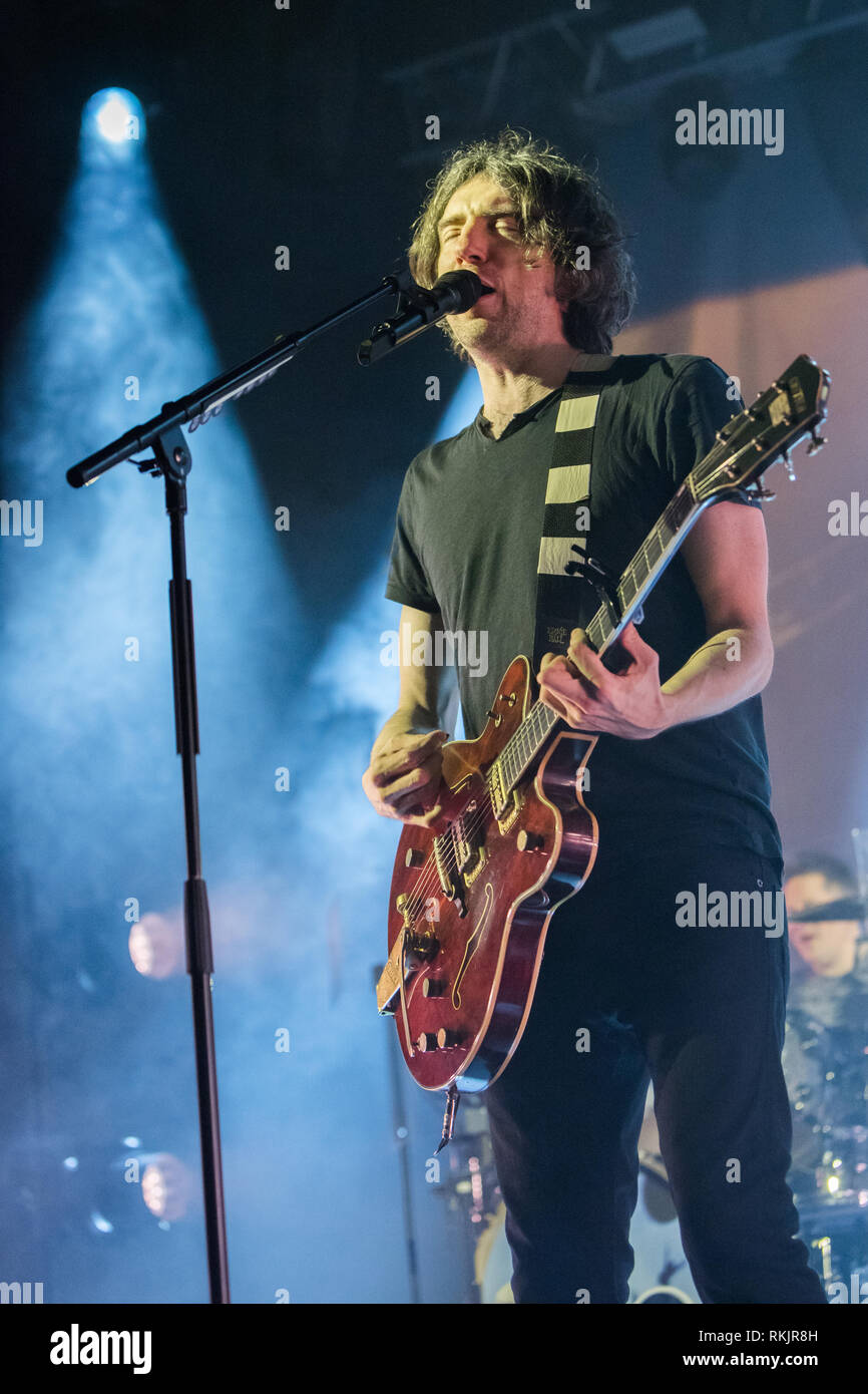 Milan Italy 11th Feb 2019 The Northern Irish Alternative Rock Band SNOW PATROL Performs Live 