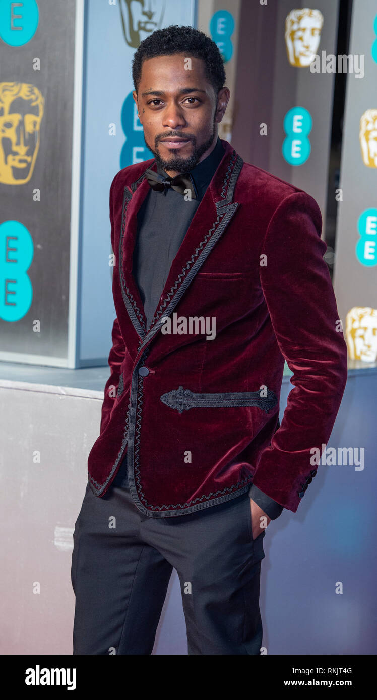 Lakeith Stanfield attends the EE British Academy Film Awards at the