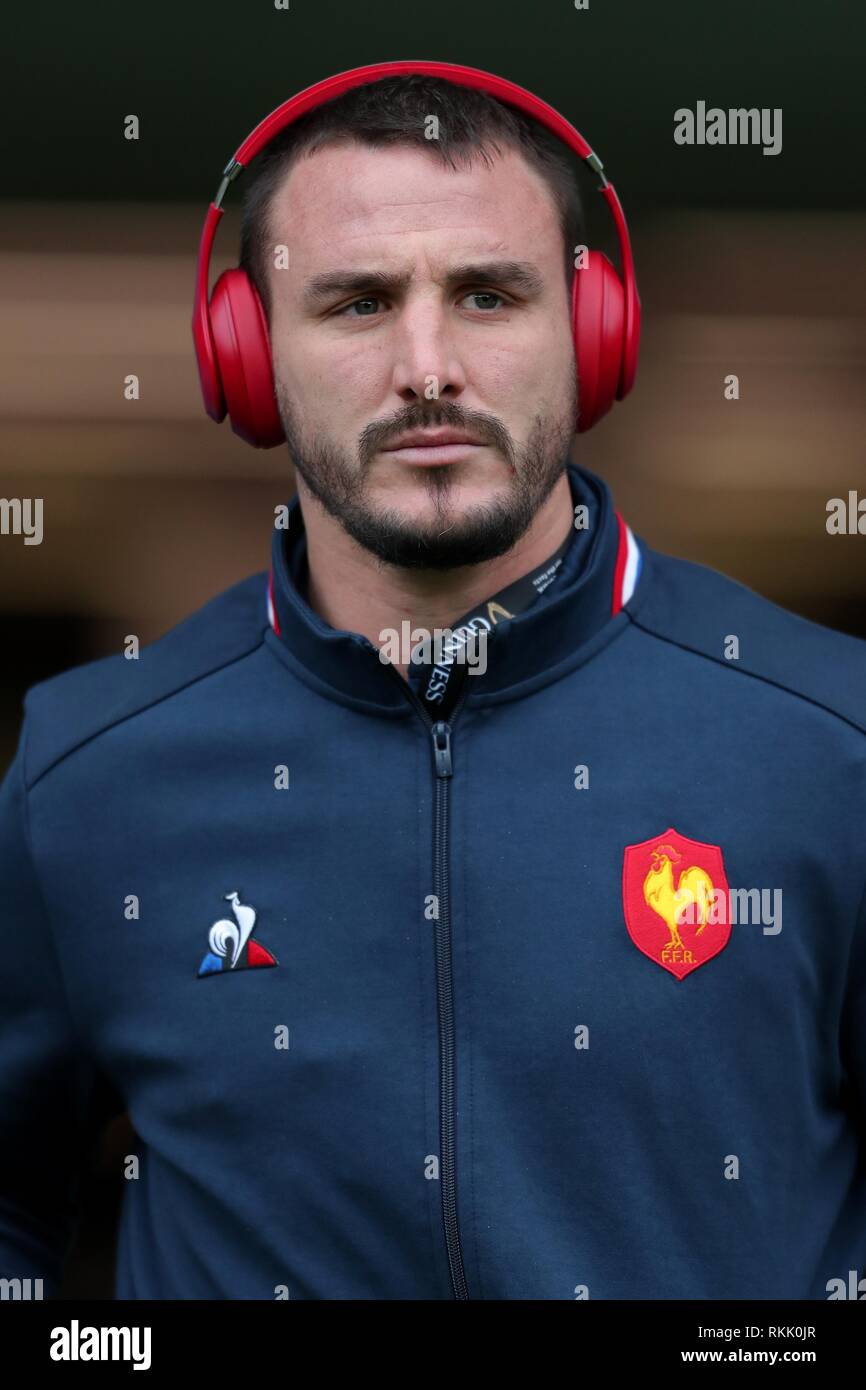 LOUIS PICAMOLES, FRANCE and MONTPELLIER HÉRAULT RC, ENGLAND V FRANCE, GUINNESS SIX NATIONS 2019, 2019 Stock Photo