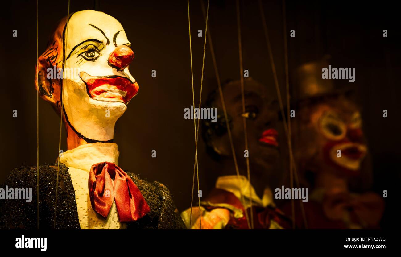 Original Pupo Siciliano (Sicilian puppets, Italy). The Sicilian puppets