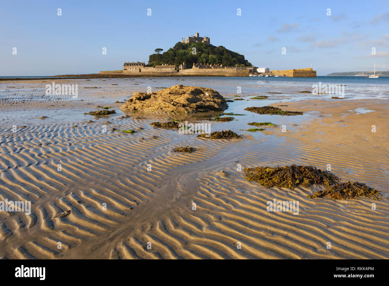 St Michael's Mount in Cornwall Stock Photo Alamy