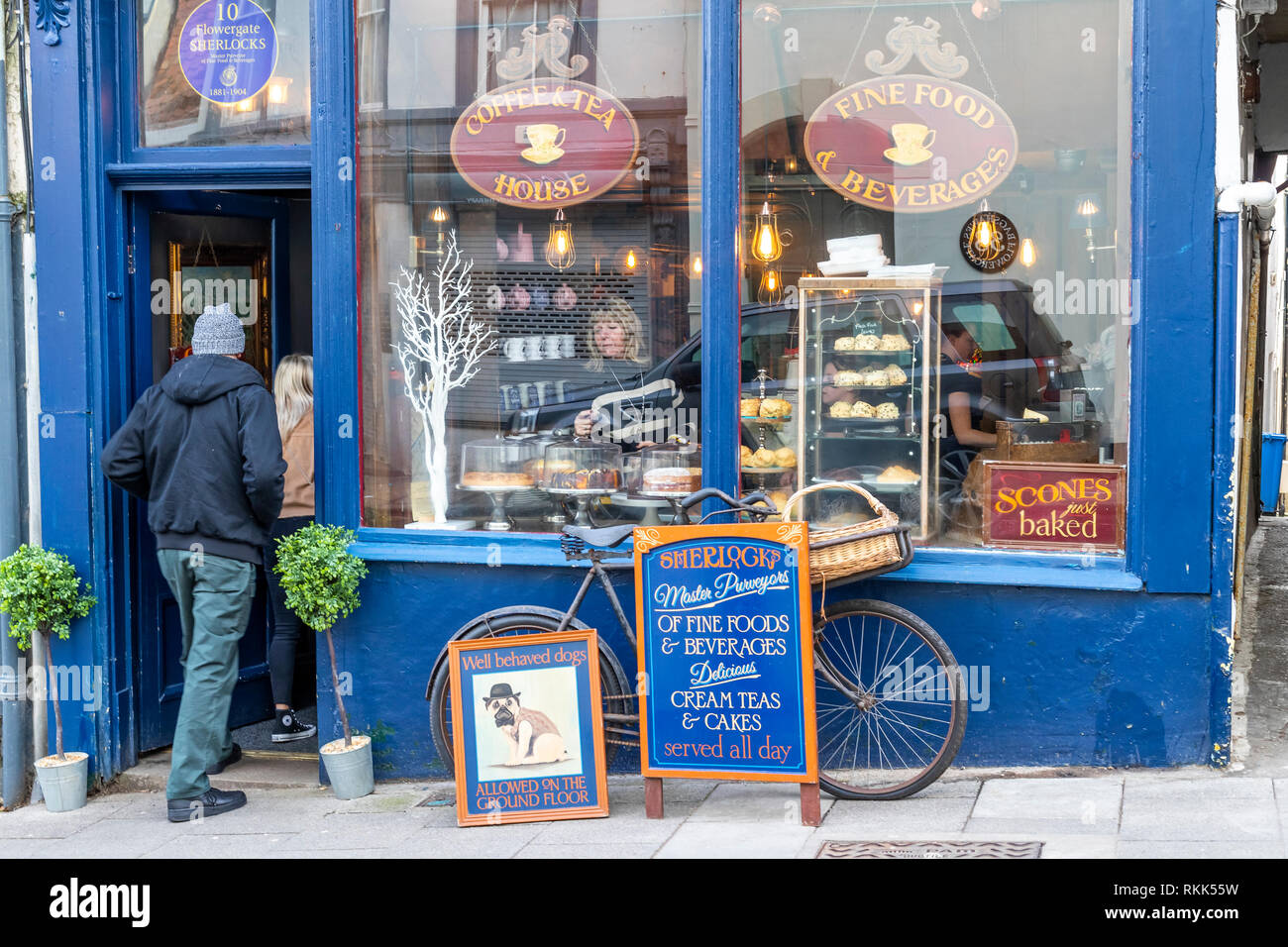 Sherlocks coffee house hires stock photography and images Alamy