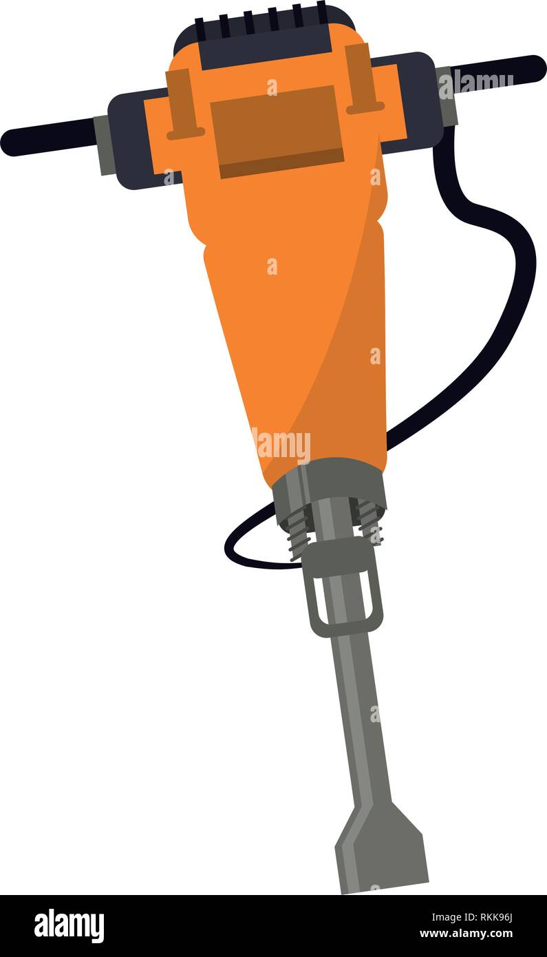 construction concrete drill tool Stock Vector Image & Art Alamy