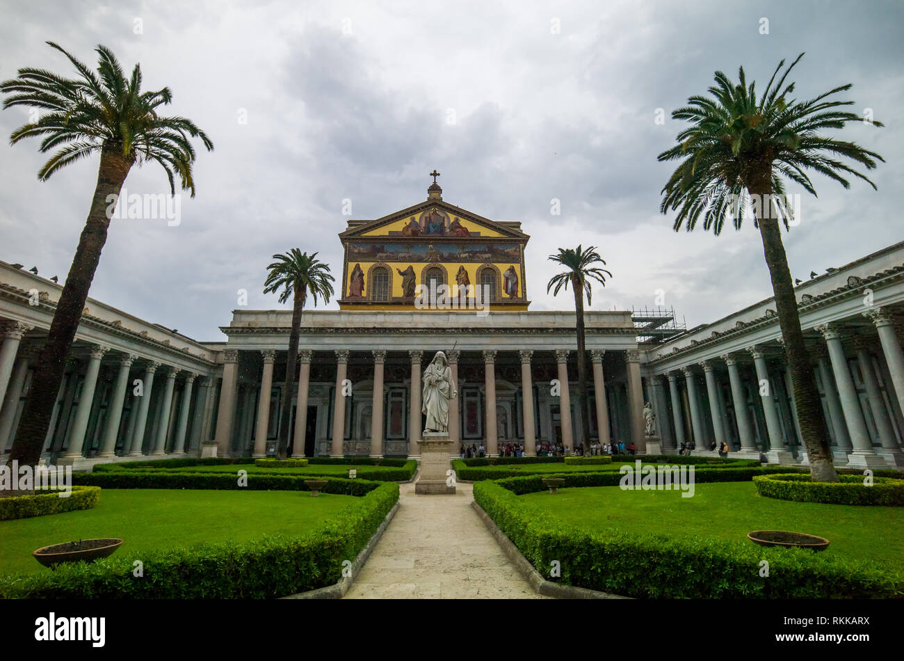 basilica of st paul outside the walls rome