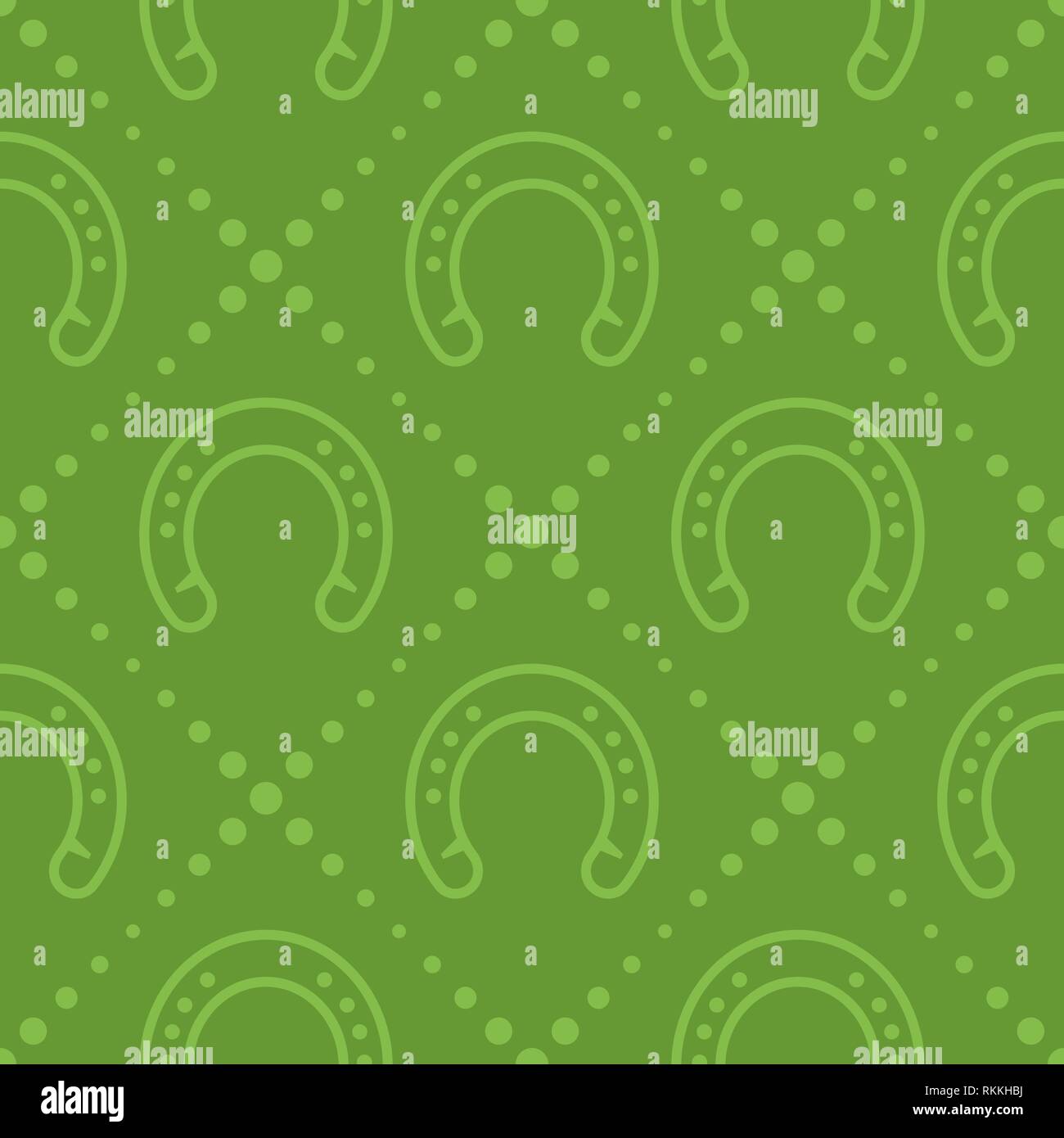 Patrick day seamless pattern Stock Vector