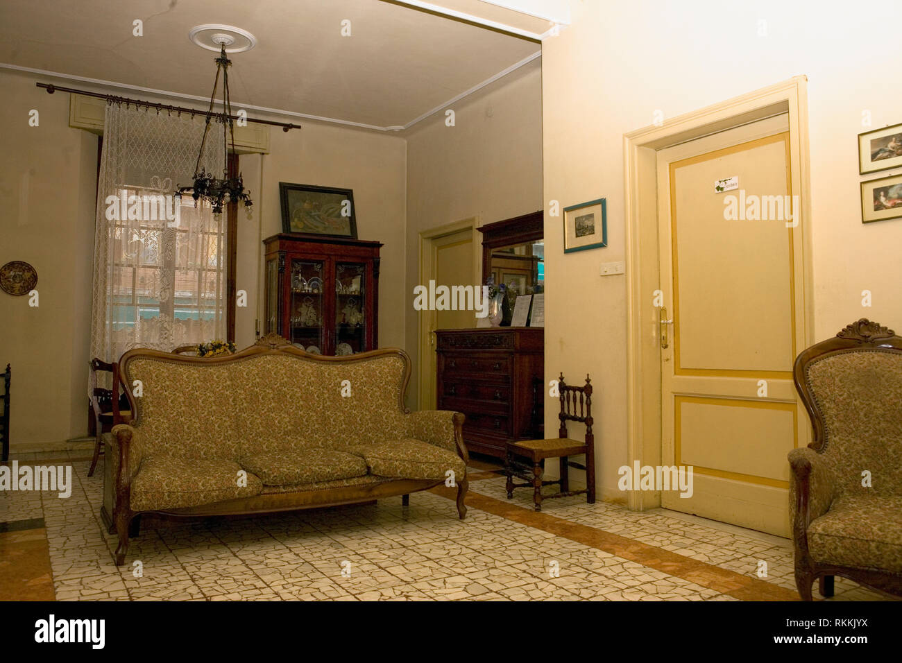 Interior Of A Provincial Italian Home Villa Fiorita Viale Cavour