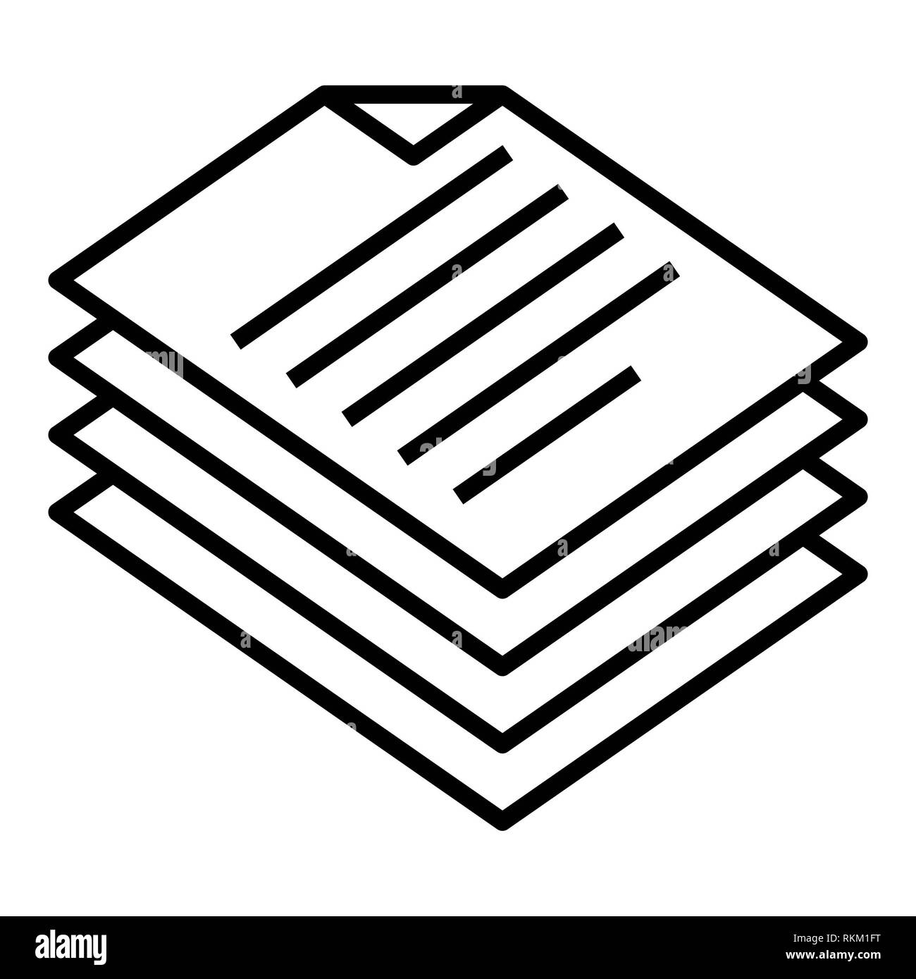 Document business Cut Out Stock Images & Pictures - Alamy