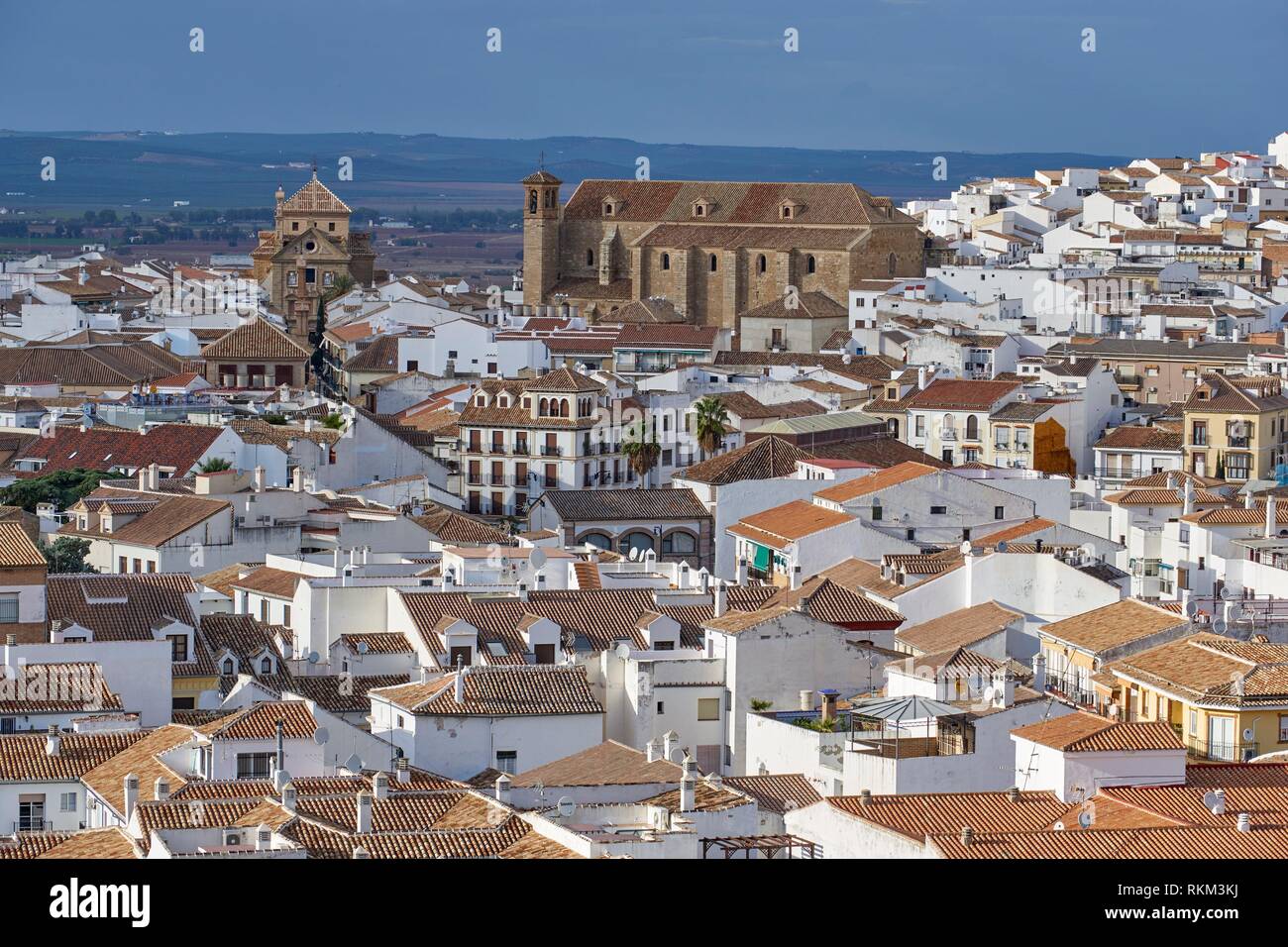 View of Antequera, Malaga. Spain. Stock Photo