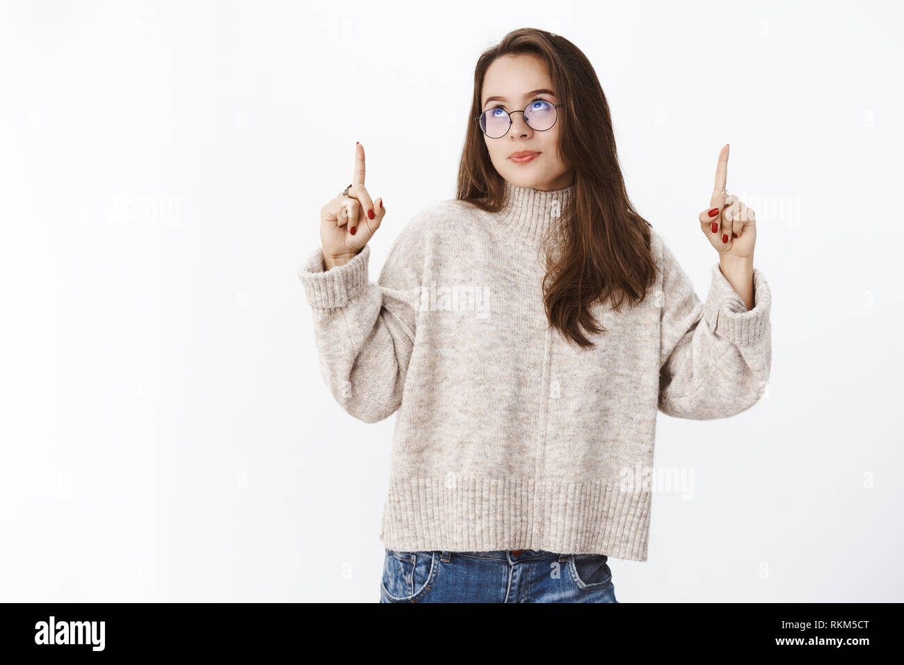 Young woman pursing lips hires stock photography and images Alamy