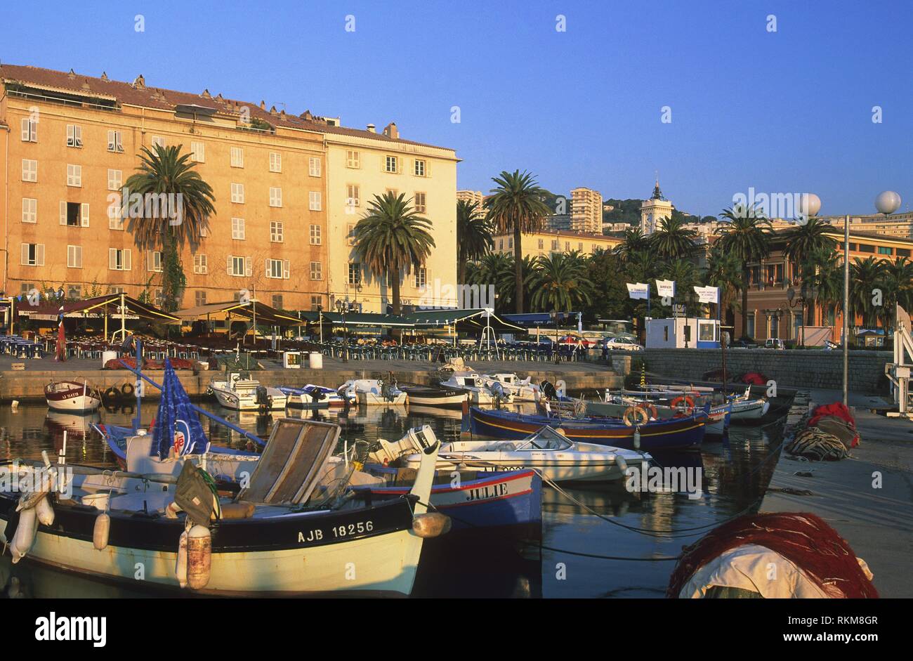 Fishing Port. Ajaccio. Corsica Island, France Stock Photo - Alamy