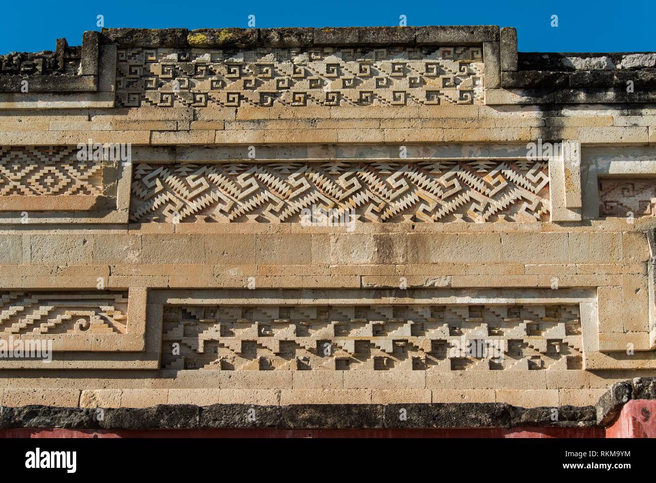 Ruins at Mitla, Oaxaca, Mexico Stock Photo Alamy
