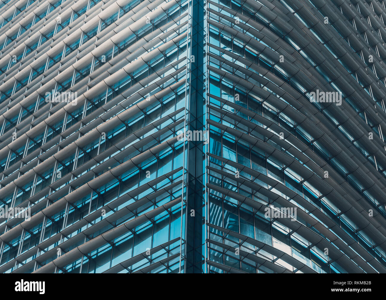 Modern Commercial Building close up Stock Photo - Alamy