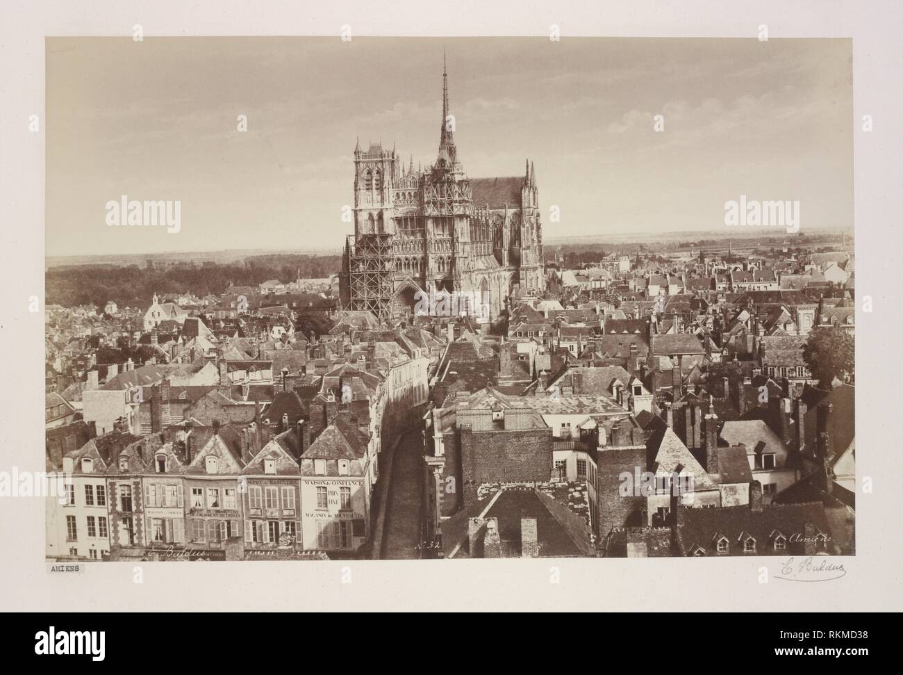Amiens. Baldus, Edouard, 1813-1889 (Photographer). Views of France ...