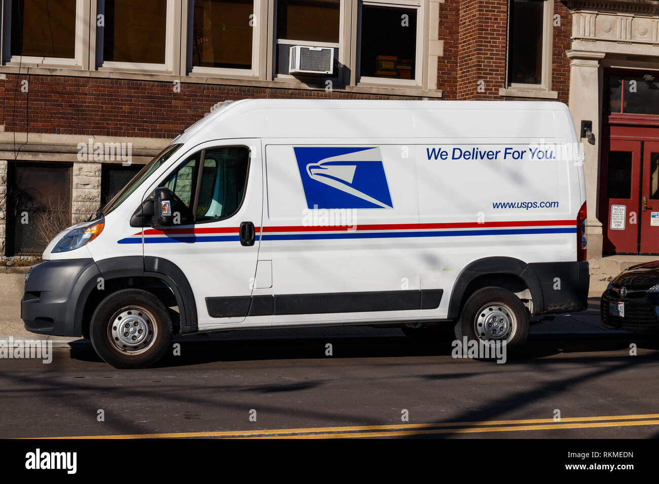 Usps Mail Truck High Resolution Stock Photography and Images Alamy