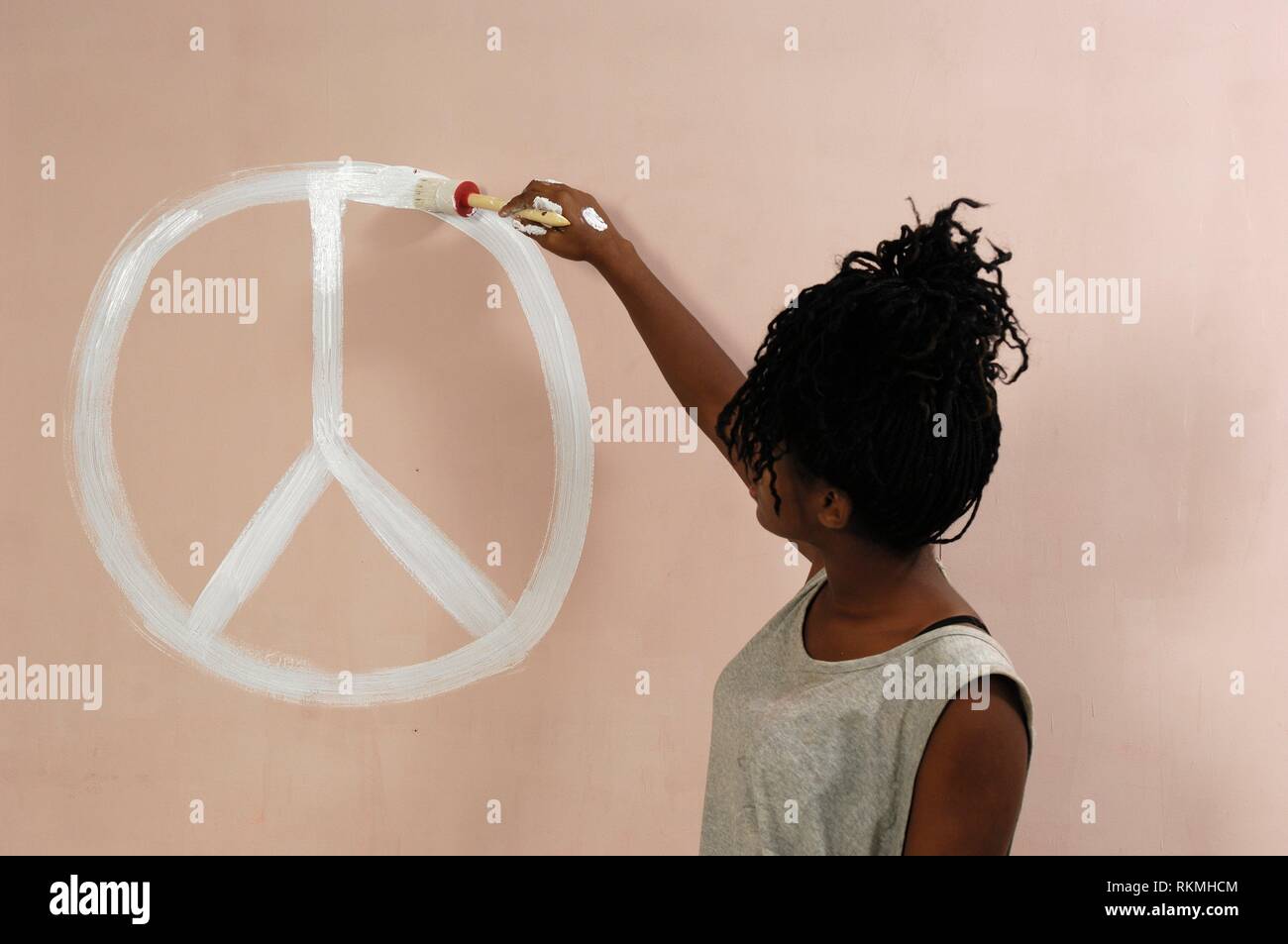 Teenager Painting Art Stock Photos & Teenager Painting Art Stock Images