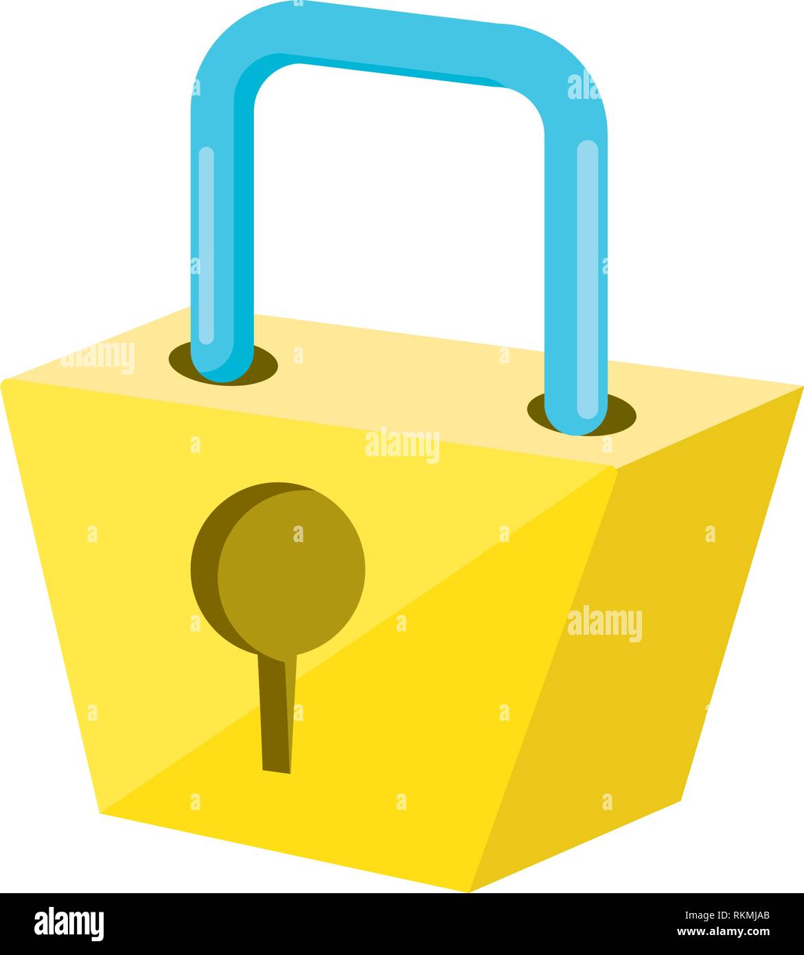 padlock secure protection isolated icon vector illustration design ...