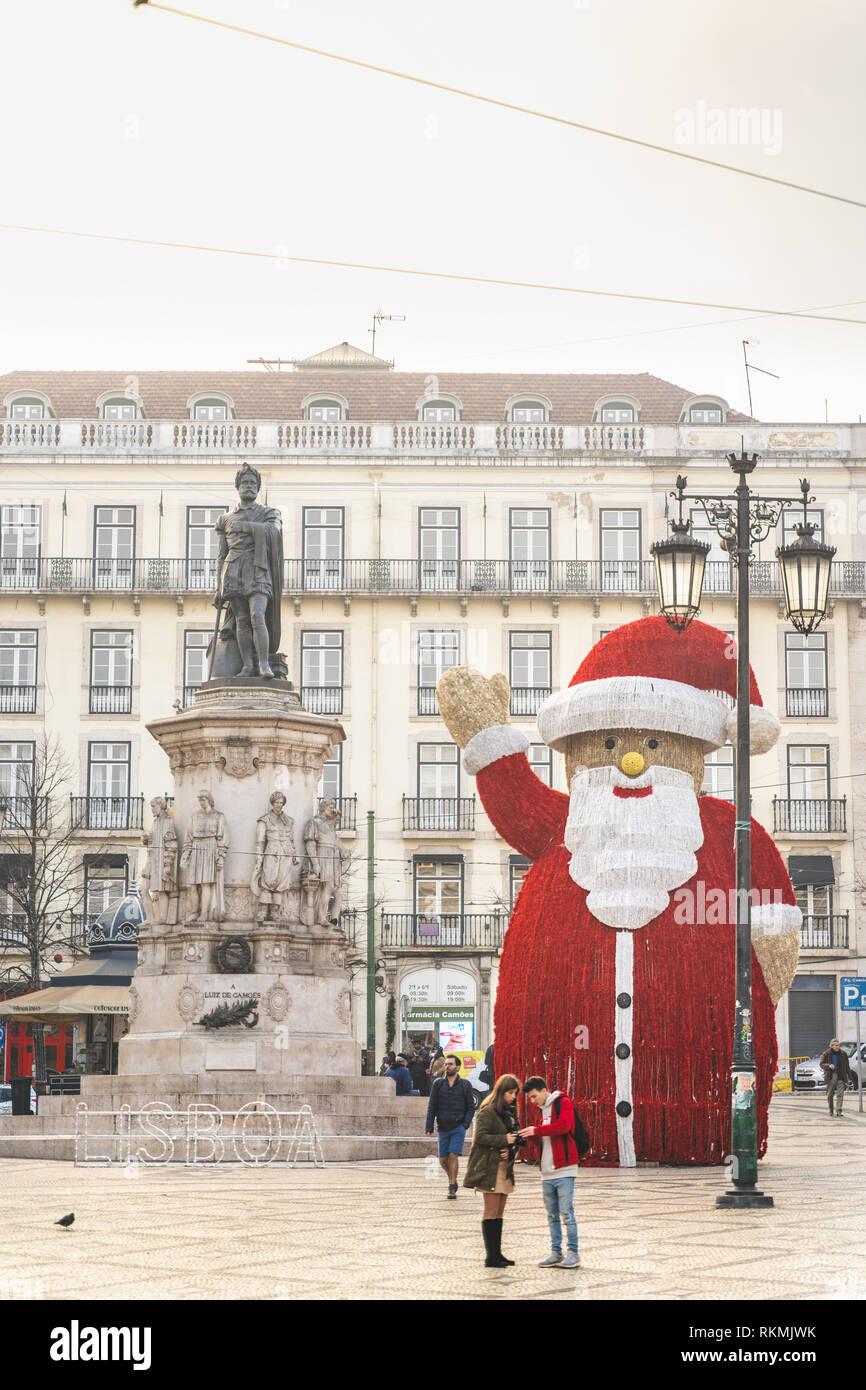 Jogos Santa Casa sign, Lisbon, Portugal Stock Photo - Alamy