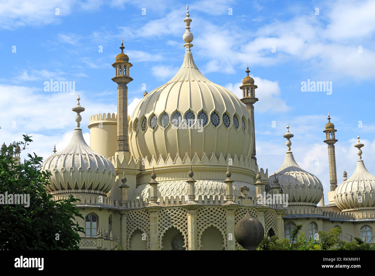 The Royal Pavilion, Brighton, East Sussex, England, UK, BN1 1EE Stock Photo