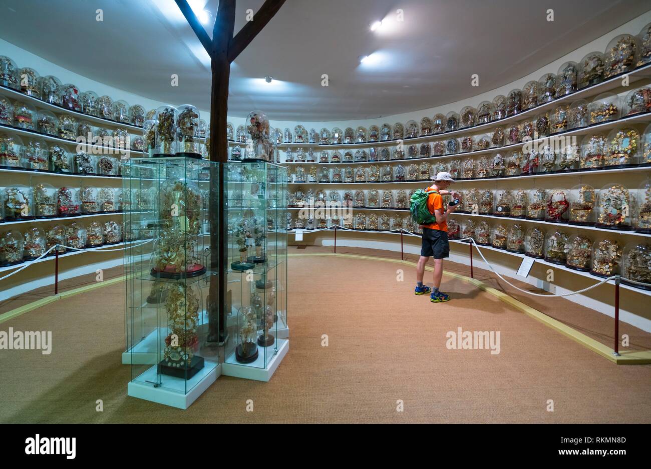 Museum, Villesavin Castle, Tour-en-Sologne, Loir-et-Cher Department, The Loire Valley, France, Europe. Stock Photo