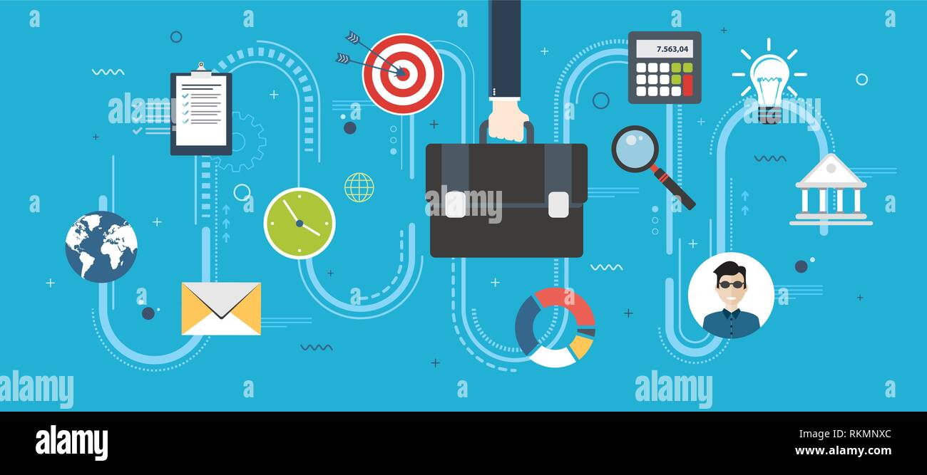 Cooperation strategy,business vision and leadership. Businessman hand