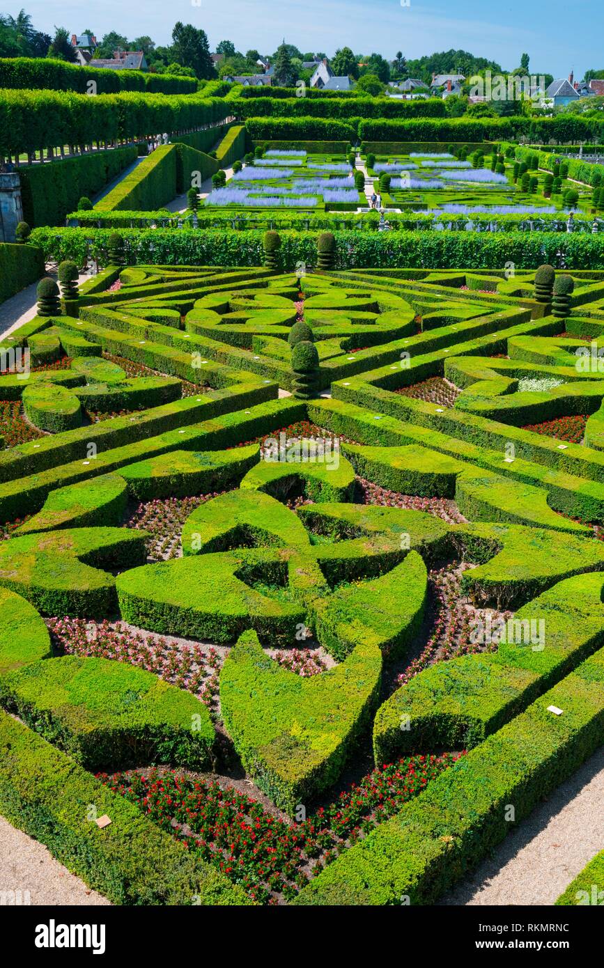 French Gardens, Ecological gardening, Villandry Castle, Villandry