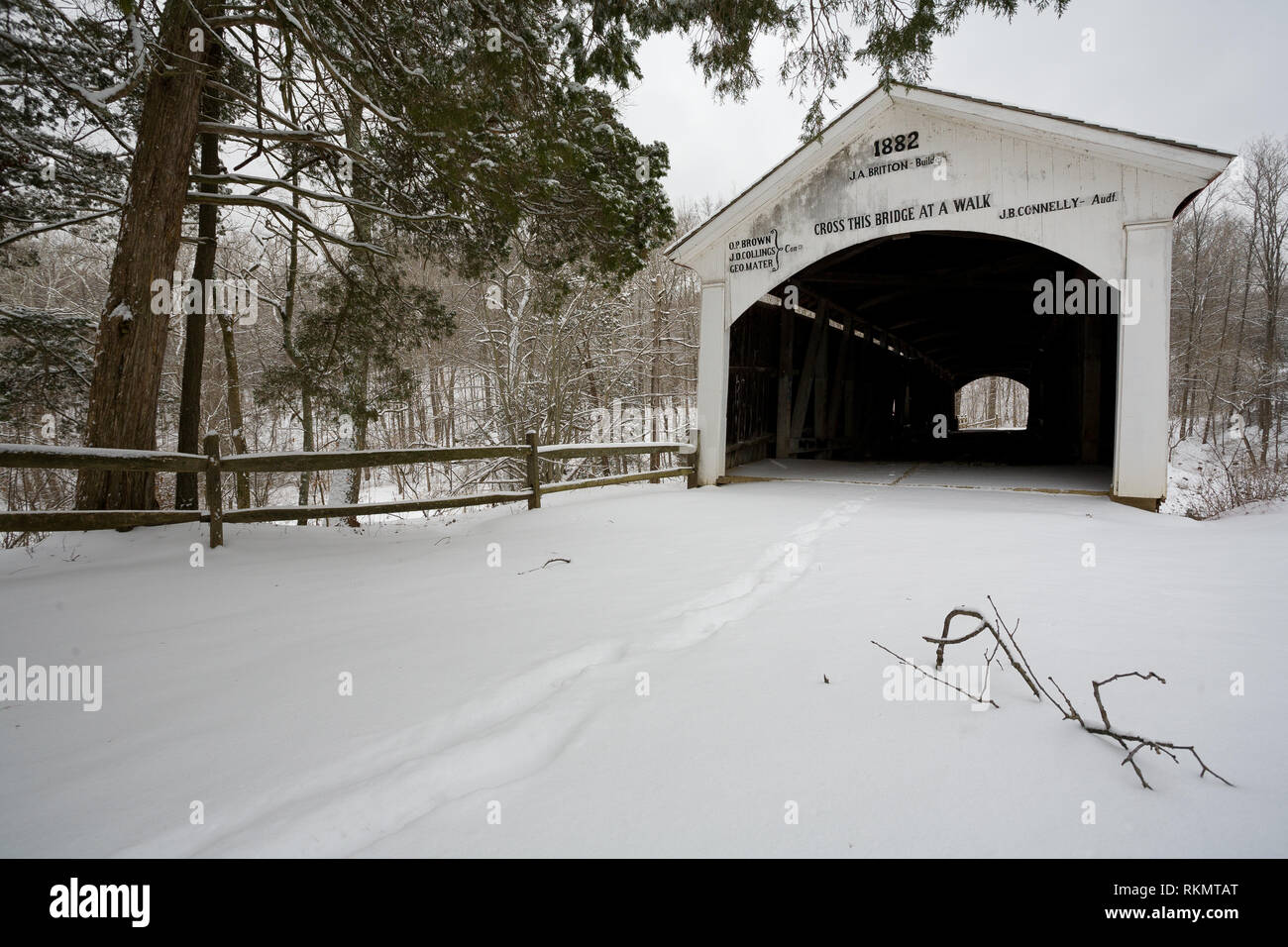 Turkey Run State Park, Parke County, Indiana, USA Stock Photo Alamy