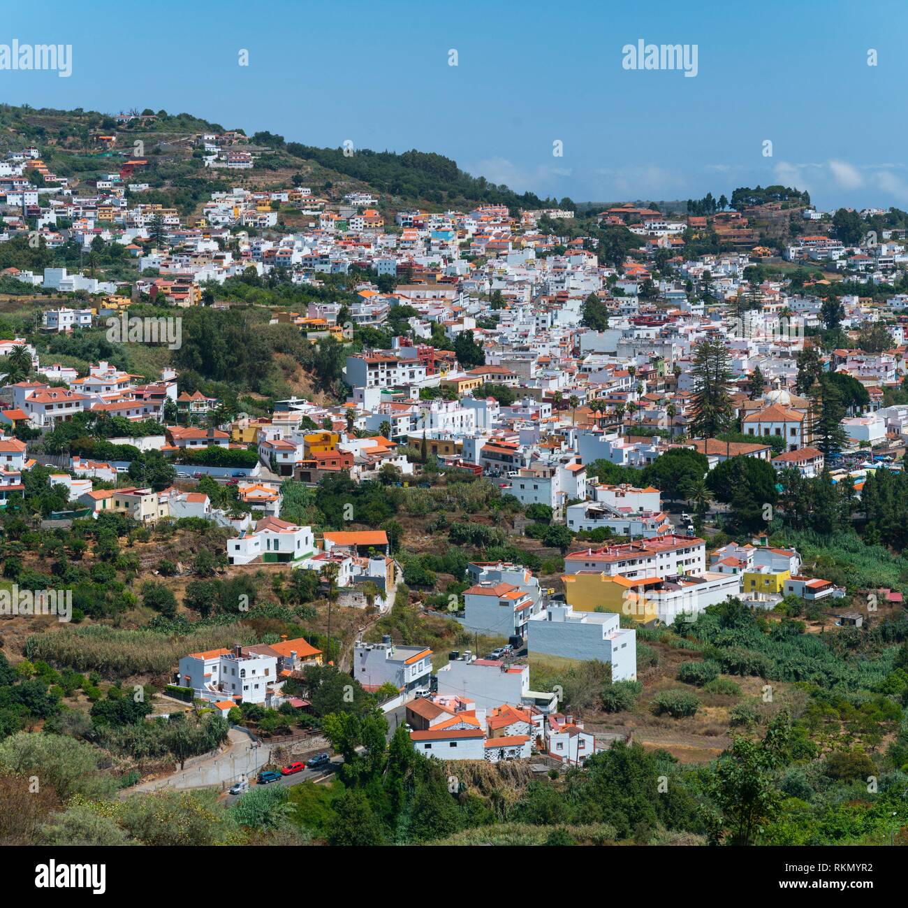 Teror village, Gran Canaria Island, The Canary Islands, Spain, Europe. Stock Photo