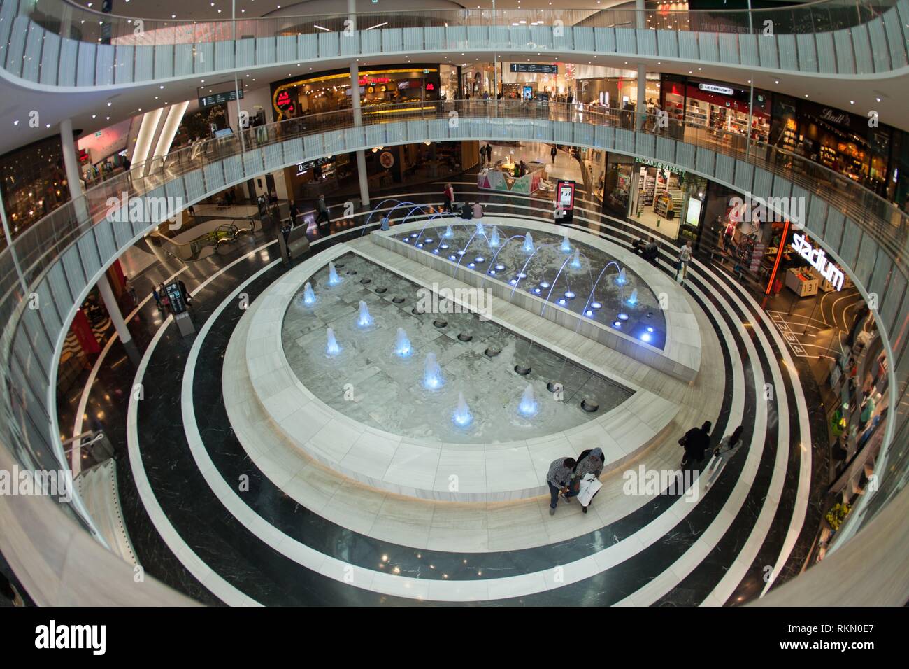 Mall of Scandinavia Solna, Stockholm, Sweden Stock Photo - Alamy