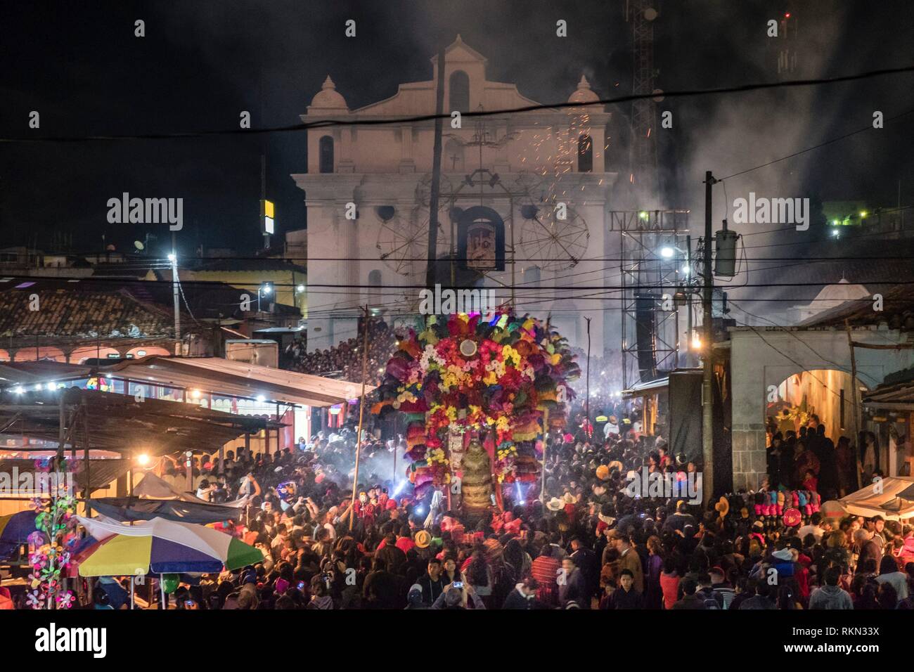 Guatemala chichicastenango santo tomas fiesta hi-res stock photography and  images - Alamy