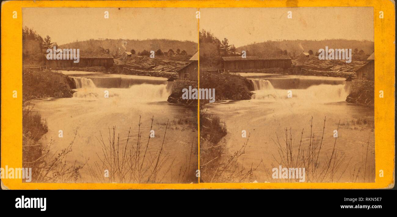 Bellows Falls, Vermont. Additional title American views, Bellows Falls