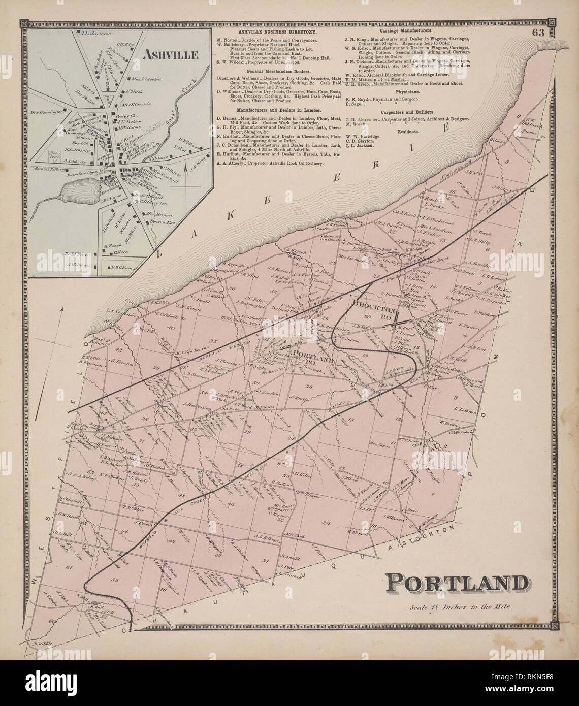Map of ashville hires stock photography and images Alamy