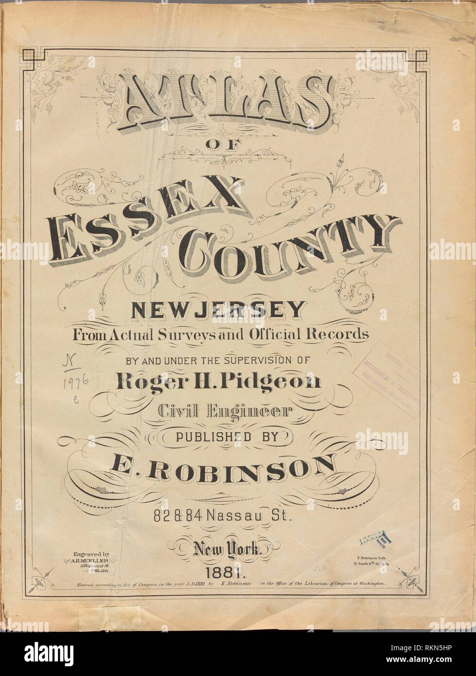 Official county map hires stock photography and images Alamy